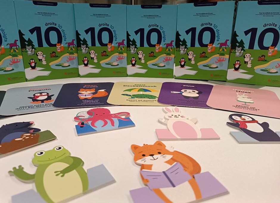 Image des cartes 10 droits 10 doigts